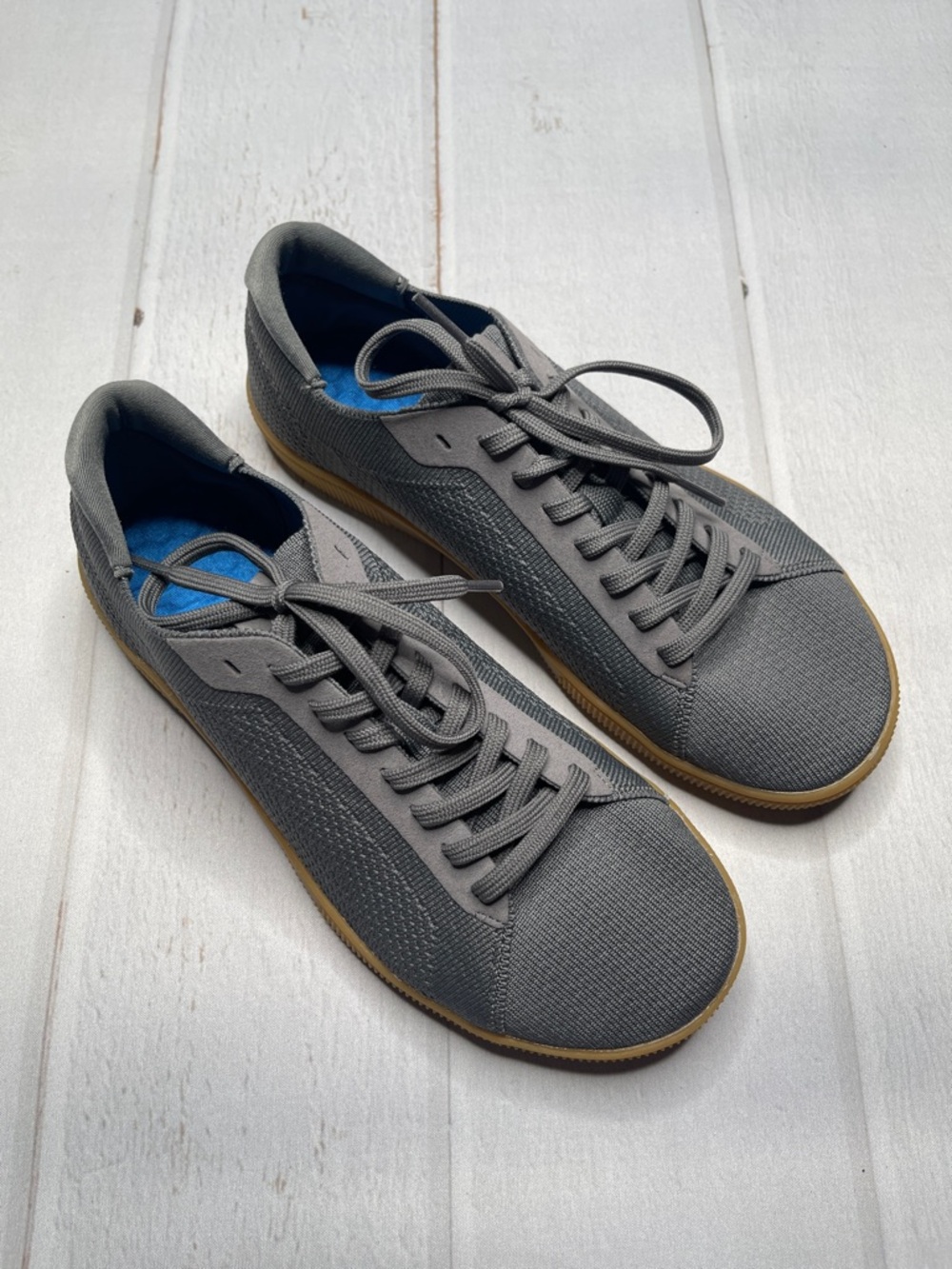 Flux Footwear Adapt Knit Trainer 9.5 Ladies Unisex Mens 8.5 Gray Zero Drop Shoes
